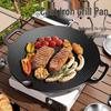 Cast Iron BBQ Grill Pan Set