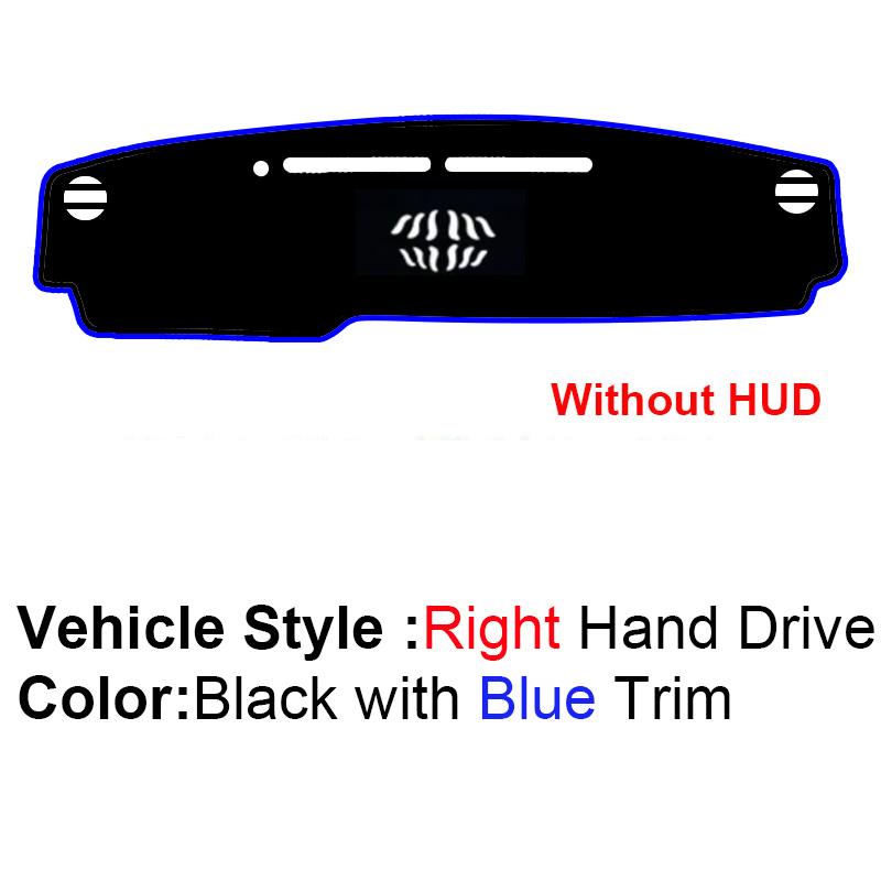 For Toyota Land Cruiser Prado 250 Series 2026 2026 2026 2026 Car Dashboard Cover Avoid Light Mat Non-Slip Pad Dash Accessories