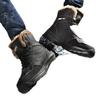 Cold resistant ℃ winter super thickened plush warm snow boots extremely cold medium and large cotton shoes non-slip