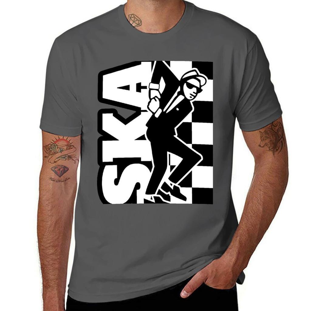 SKA T-Shirt Man T Shirts Cotton T Shirt for Man T Shirt Man Plain T-Shirt
