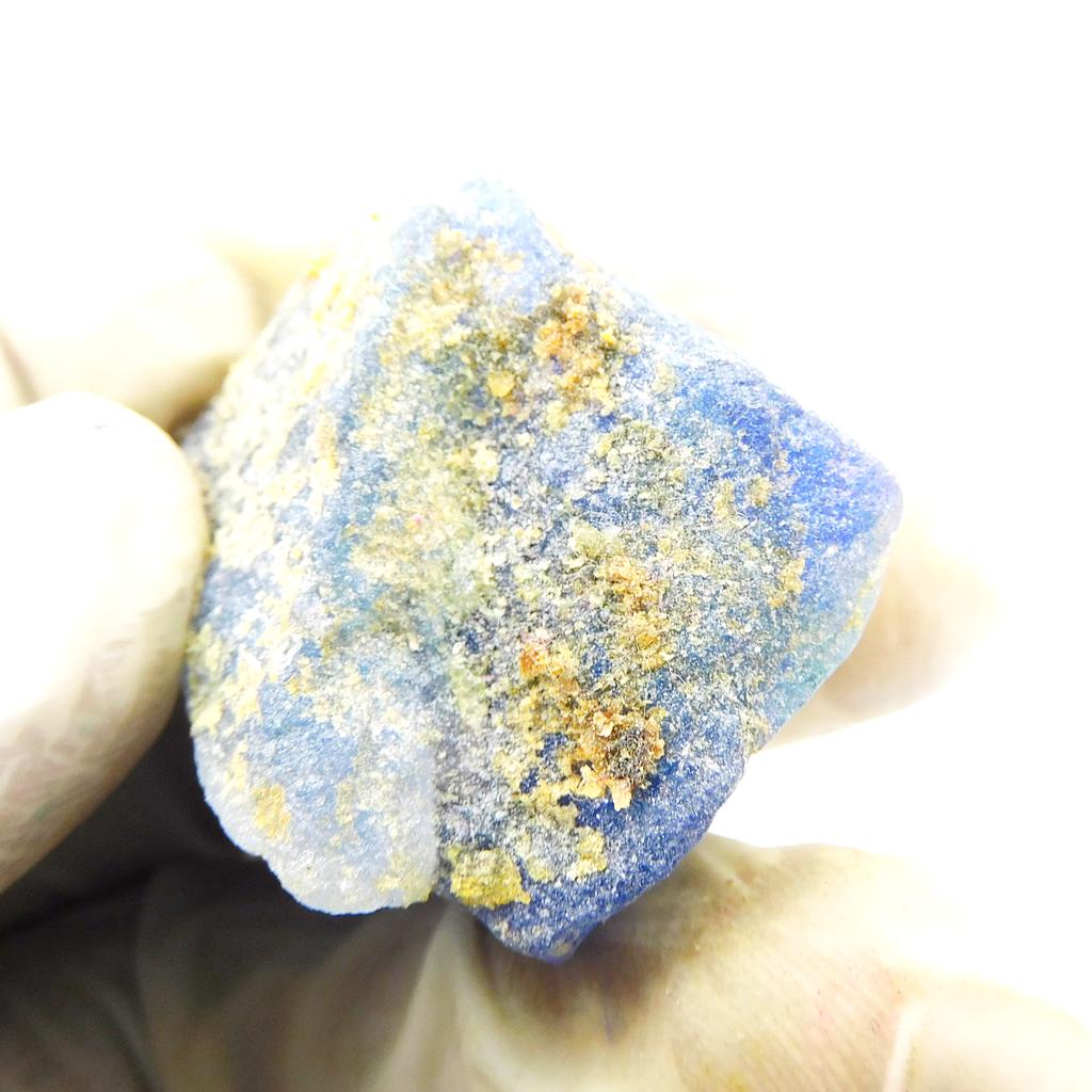Unbehandelt Roh 122,05 Ct Natürlicher Blauer Saphir Roh Lose Edelstein ZERTIFIZIERT