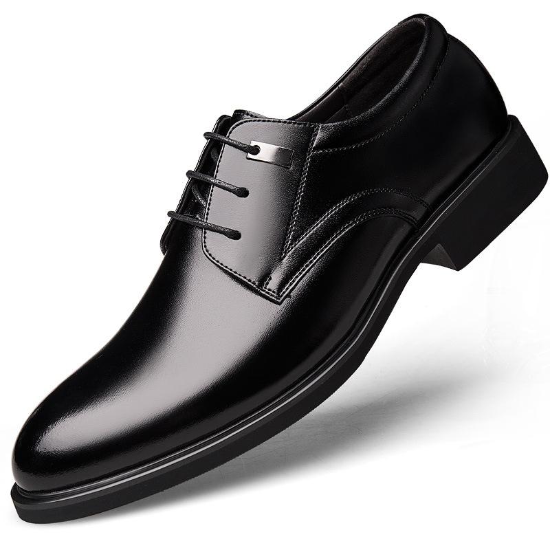 2025 New Men Dress Shoes High Quality Leather Formal Shoes Men Big Size 38-48 Oxford Shoes for Men Fashion Office Shoes Men