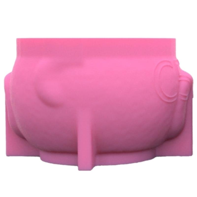 Versatile Silicone Mold Concrete Molds Silicone Casting Mold Dog Shaped Vase Mold Suitable for Vases Pen Holder Crafts