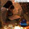 Starry Sky Projector Lamp Rotating Moon & Star Magic Ball for Bedroom Decor