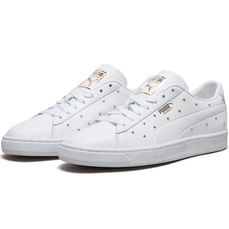 PUMA Basket Studs 'White' Women's 369298-01