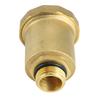 Brass Automatic Air Vent Valve 1/2 Inch Male Thread for Solar Water Heater Pressure Relief Valve Tools Air Vent Valve