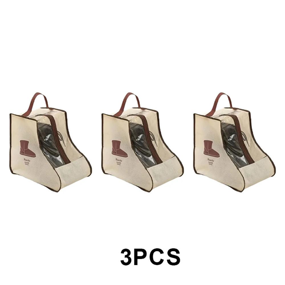 1-4pcs Reusable Boot Storage Bags Multi-Functional Dustproof Shoes Covers for Long and Short Boots Travel Shoe Packing Organizer