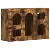 Hanging Cabinet Smoked Oak 60 X 20 X 40 Cm Particleboard