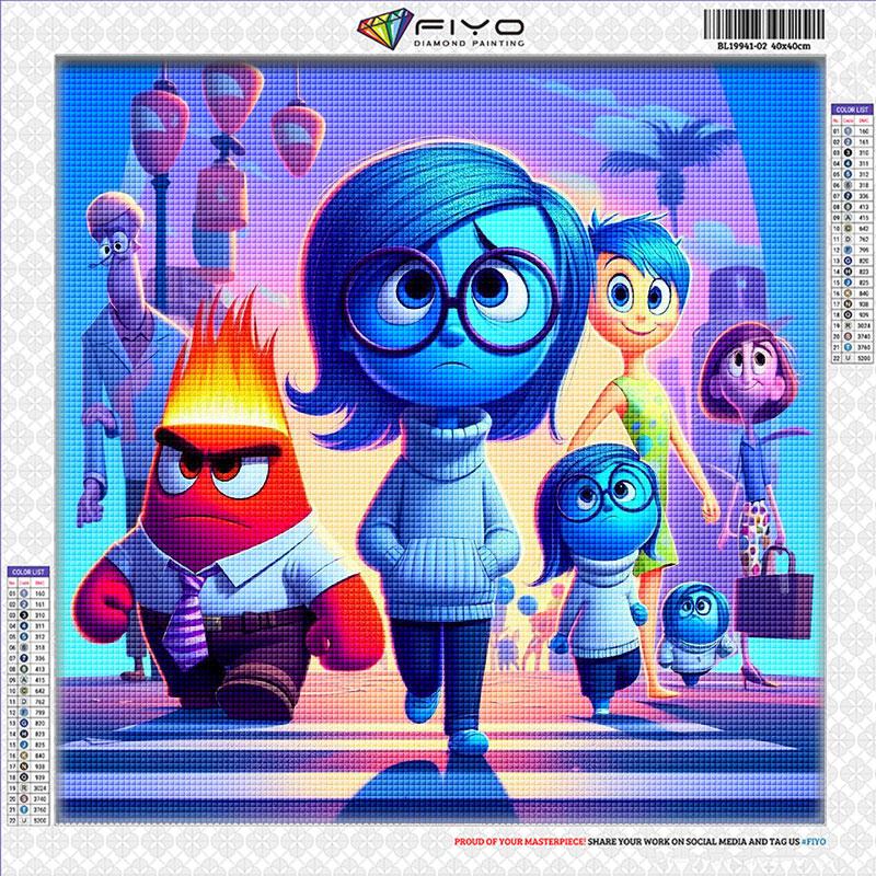 Diamond Painting Inside Out Diamond Embroidery New Arrival Cartoon Mosaic Picture Rhinestones Cross Stitch Home Decor