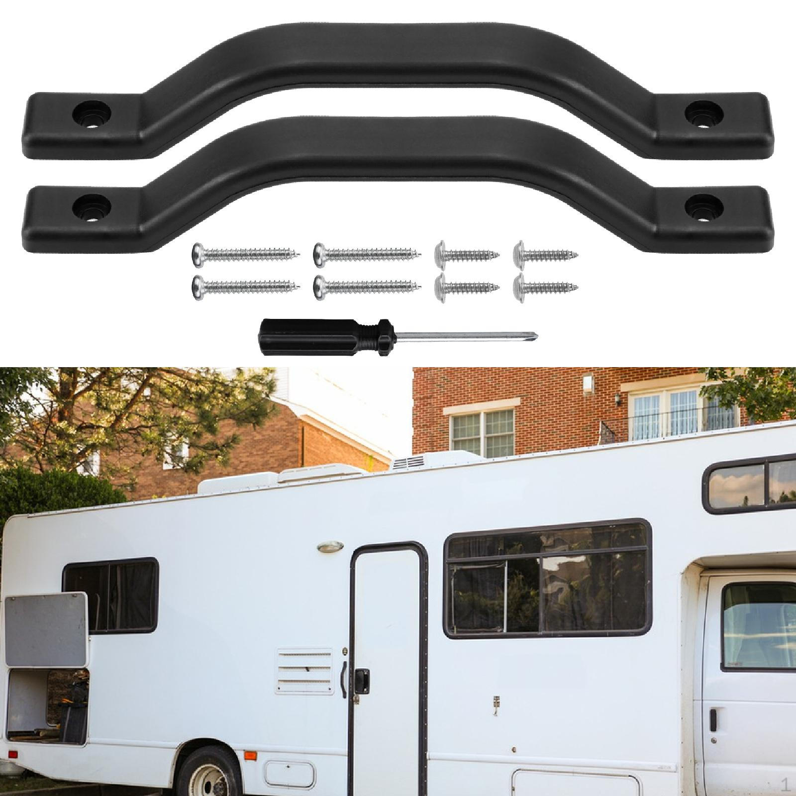 

Допоміжна ручка для вхідних дверей RV для легкої установки в причепах та UTV 2 Assist Handle set