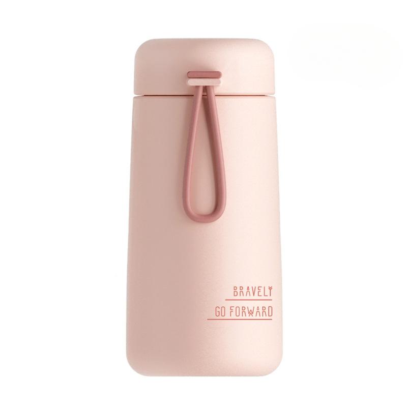 New High Appearance Level Portable Ins Stainless Steel Thermos Cup Portable Compact Gift Water Cup Milk Pocket Cup