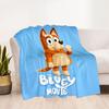 Bluey Bingo Hug Blanket Ultra-Soft Great for Livingroom Sofa Bed Four Seasons Multipurpose Modern Style Gifts For Family Or Friends