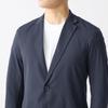Tailored Jacket BODY WILD Summer Material Lightweight Quick Drying Stretch Material Washable Navy [Gunze] Men's