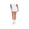 Adidas Tennis Climacool Match Skirt Solid Color Logo Elastic Mid Waist Short Casual Skirt Women Skirts White JE7102