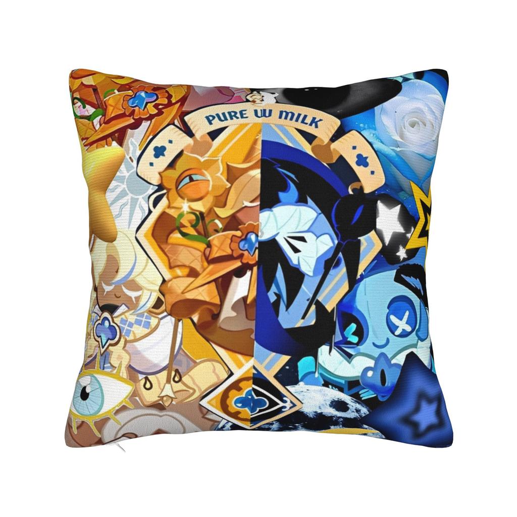 Decorative Pillowcase Cookie Run Kingdom Accessories Home  Throw Pillow Case Cover Square Multi-Size