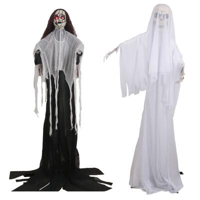 Voice Activated Hanging Skeleton for Party Frightening Grim Reapers Haunted House Haunting Halloween Accessories