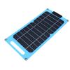 30W Solar Panel Monocrystalline Silicon Solar Phone Charger with Dual Type C Ports Handle for Outdoor Camping Hiking