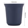 Stainless Steel Coffee Cup Double Wall Insulated Capsule Cup Mug for Home Coffee Shop