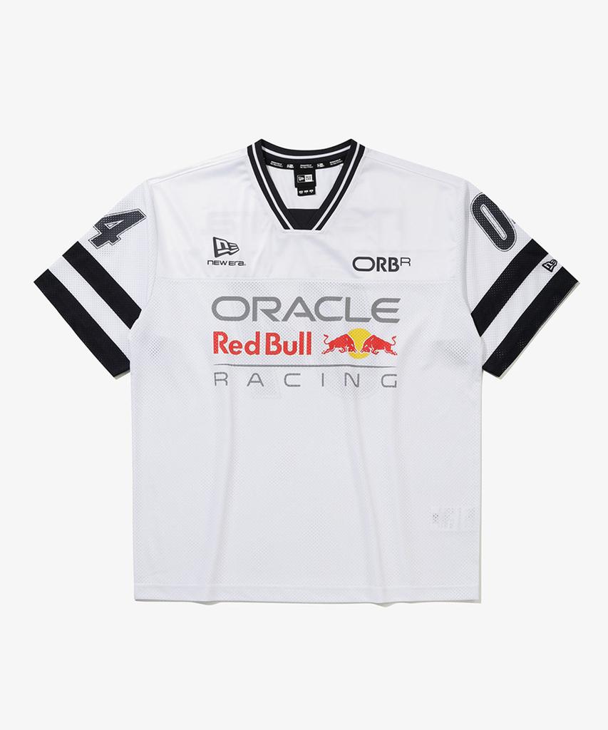 NEW ERA Oracle Red Bull Racing Mesh T-Shirt White