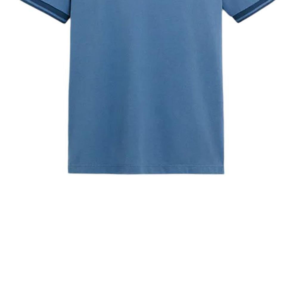 Coach Ss24 Logo Letter Print Casual Short Sleeve Polo Shirt Men Polo Shirts Blue CR488-BLU