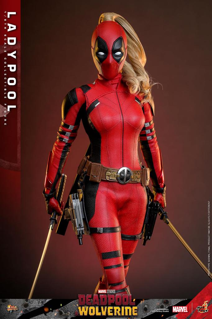 Movie Masterpiece Deadpool Wolverine Lady Deadpool Maßstabfigur & 1/6