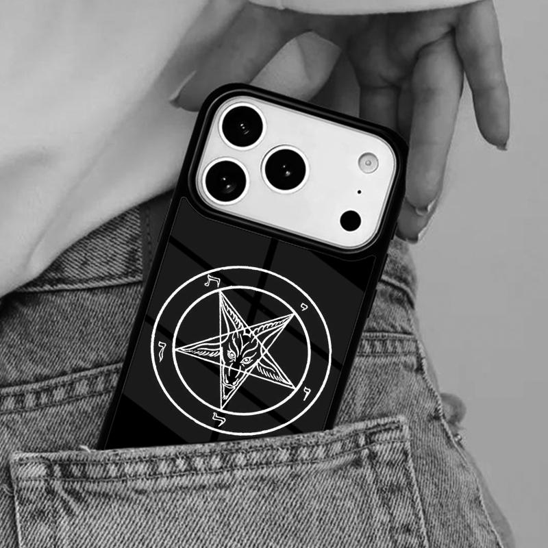 Sigil of Lucifer Phone Case for iPhone 17ProMax 12 13 14 15 16e 17 Pro Max Plus Air Cover