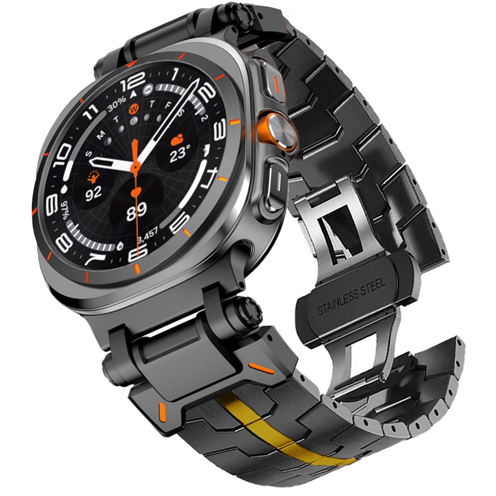 Stainless Steel Band for Samsung Galaxy Watch 8 40mm 44mm 8 Classic 46mm Metal Strap for GALAXY ULTRA 2025/2024 47mm Bracelet