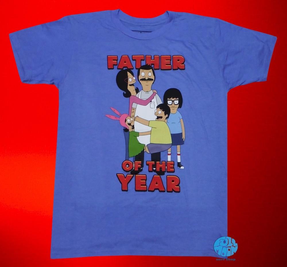 

New Fox Bob s Burgers Father of the Year Men s Cast Retro Unisex T-Shirt XXL