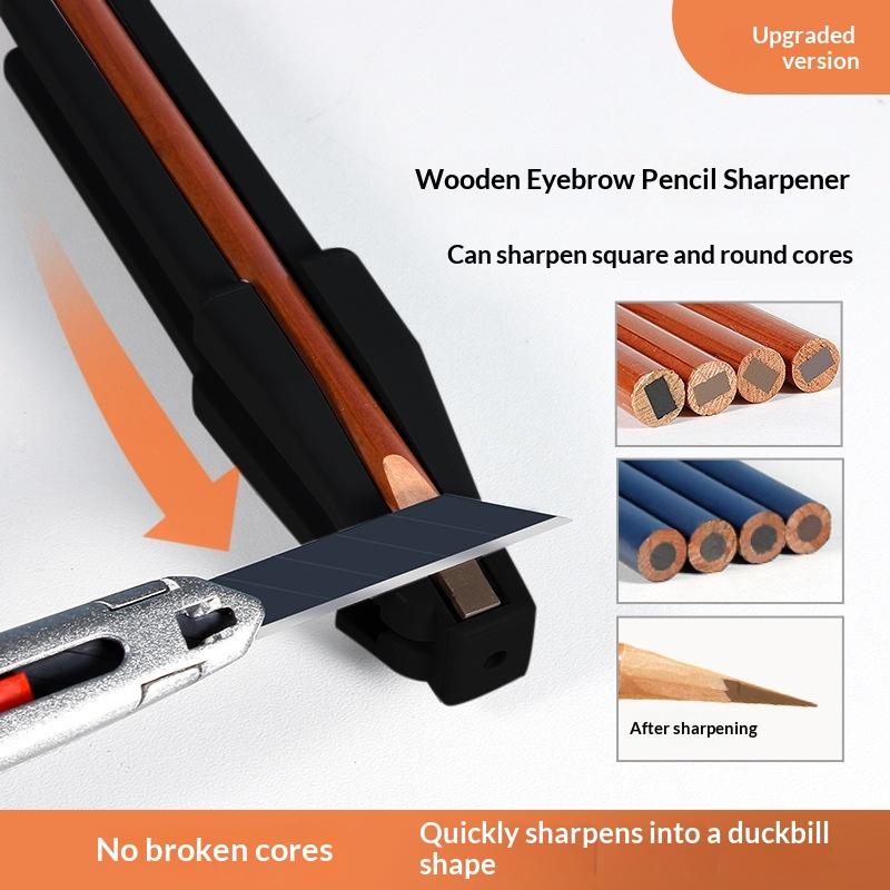 Everyday Use Duckbill Shape Eyebrow Sharpener For Perfect Look Tool
