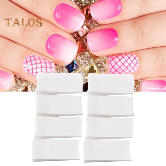 8Pcs Nails Soft Sponge Anti-deformed Multifunctional Easy To Clean Reusable Transfer Manicure Gradient Nail Art Sponge for Professional