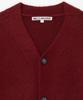 MILLO ARCHIVE Crop Move V-Neck Cardigan [Red]