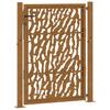 Garden Gate 100 x 125 cm Weathering Steel Trace Design