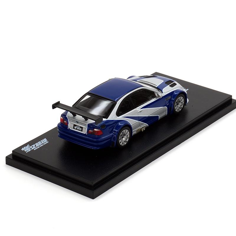 AR MJ Auf Lager 1:64 E46 M3 GTR Diecast Diorama Auto Modell Sammlung Miniatur Spielzeug