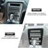Dashboard Navigation GPS Screen Control Panel Decor Cover For Ford Mustang 09-13