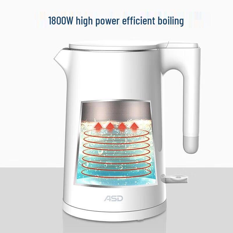 ASD 1.5L 316L Stainless Steel Electric Kettle