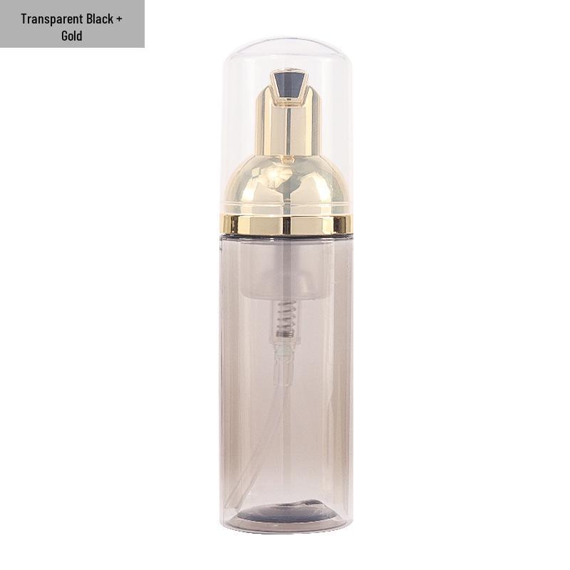 60ml Portable Foaming Face Wash Bottle - Refillable Press-Type Facial Cleanser Mousse Container