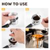 Coffee Bottomless Portafilter 54mm For Delonghi Breville BES Replacement Filter Basket Espresso Machine Accessories Barista Tool