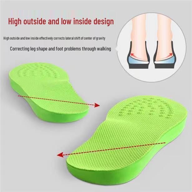 High/Low Arch Support & O/X Leg Correction Insoles