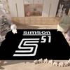 S-SimsonS LOGO Floor Mat Retro Multiple Choice Living Room Kitchen Rug Non-Slip Modern Home Decor