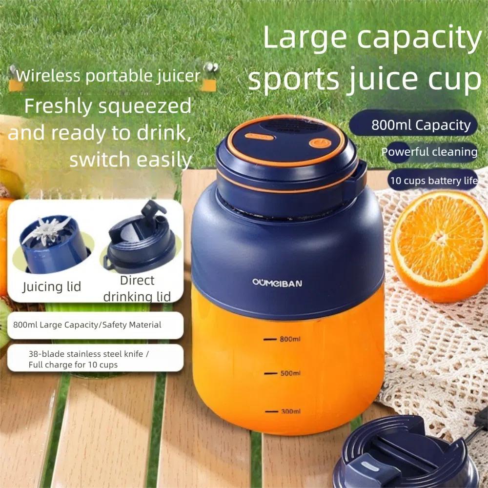 800ml Multi-function Juicer Cup Electric Juicer High Quality Small Wall Breaker  Kitchen Appliances