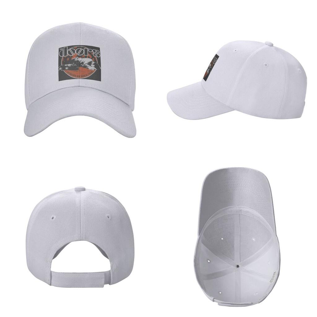 The Doors Rock Band Logo Jim Morrisons Baseball Caps Snapback Men Women Hats Casual Cap Sports Baseball Hat Casquette