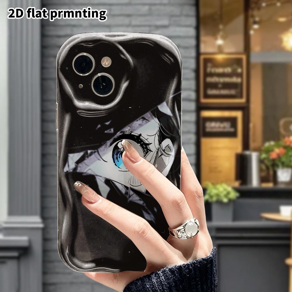 Phone case: 2D flat, suitable for iPhone 18 17 16 15 14 13 12 Pro, one eye, perfect Christmas and Halloween holiday gift