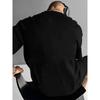Men's Streetwear Loose Short Sleeve T-Shirt with Large Christmas Print on Front, Christmas Gift for Friends and Family