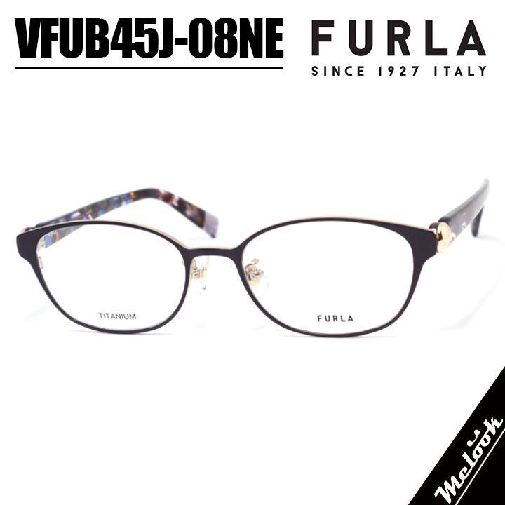 Used FURLA Women s VFUB45J-08NE 51 Size Glasses Glasses Frame Sunglasses Dark Purple