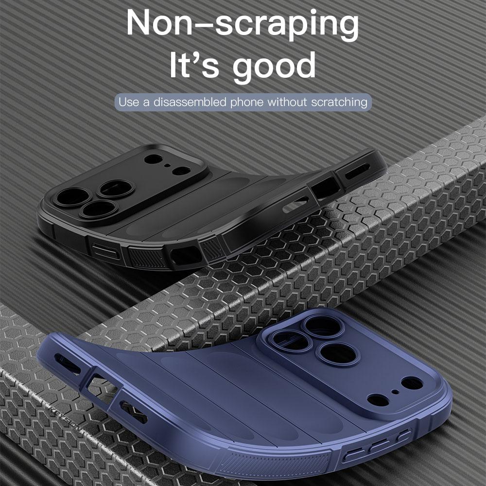 KEYSION Shockproof Matte Phone Case for iPhone 17 Pro Max 2025 Anti-skid Soft Silicone Phone Back Cover for iPhone 17 17 Air