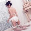 Sexy Women Erotic Lingerie Set Cute Ruffles Three-point Lace Ladies Kawaii Babydoll Clothing Cosplay