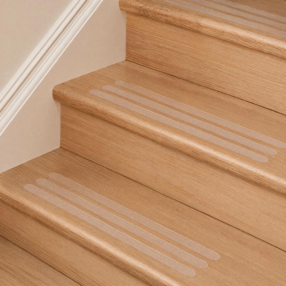 24 PCS PEVA Anti Slip Strip Self Adhesive Bathtub Sticker Practical Non Slip Sticker  Family