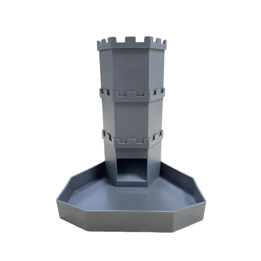 

Dice Tower Castle Башня для игры в кости и лоток для настольных игр, настольная игра DND RPG