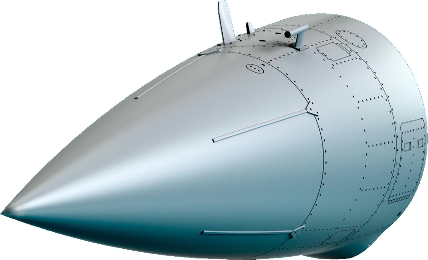 

Reskit Mirage 2000D Radome Kitty Plastic Model Kit Parts 1/32 (for Hawk) RSKU32-0165 (Airplane)