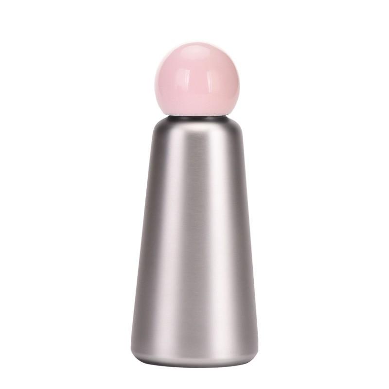 Stainless Steel Vacuum Insulated Travel Mug 500ml Double Wall Cup Students Outdoor Sports Hot Cold Retention